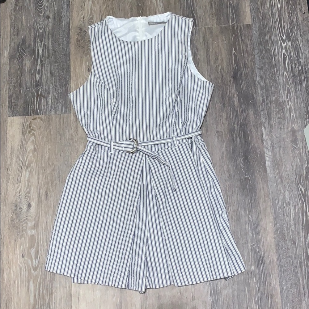 ASOS Pin Stripe Romper in perfect condition